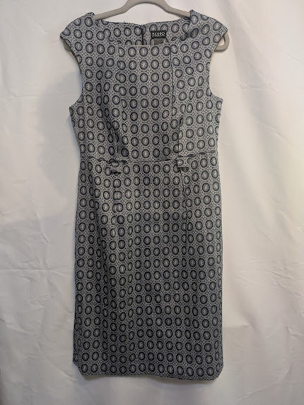 SOHO Apparel LTD. dress size 10 navy/white sleeveless girlboss RetroGlam